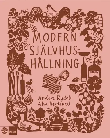 Omslaget till Modern självhushållning av Anders Rydell och Alva Herdevall